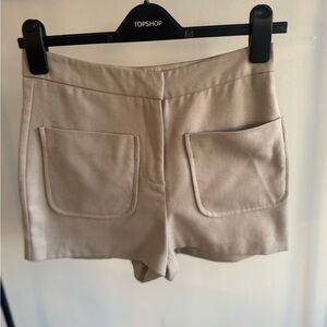 Topshop Tan Shorts